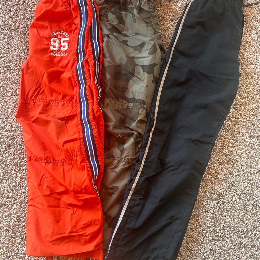 OshKosh B'gosh Red, Camouflage, and Black Joggers Set